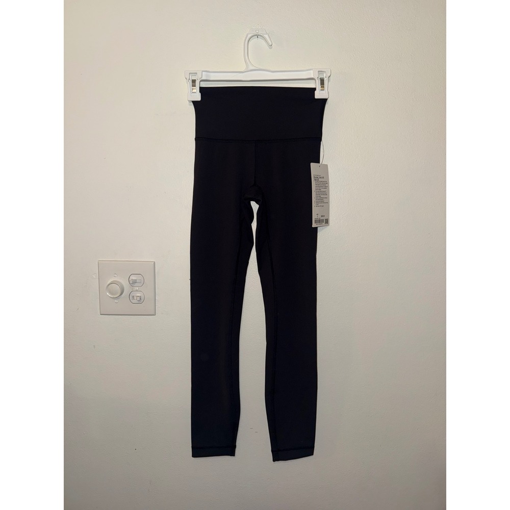 Lululemon Wunder Train HR Tight 25" Size 2 Black NWT